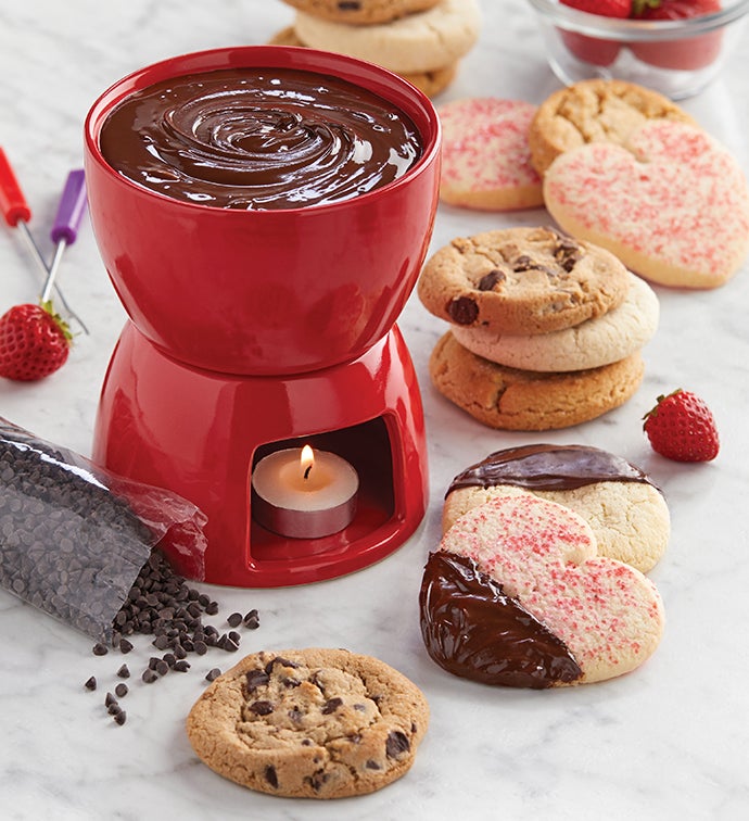 Valentine Fondue Set